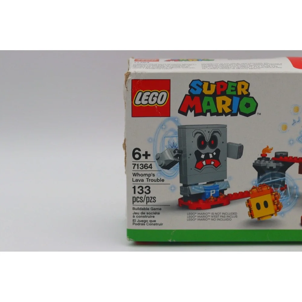 LEGO Super Mario Whomp's Lava Trouble Expansion Set 71364 133 Pcs New Sealed Box